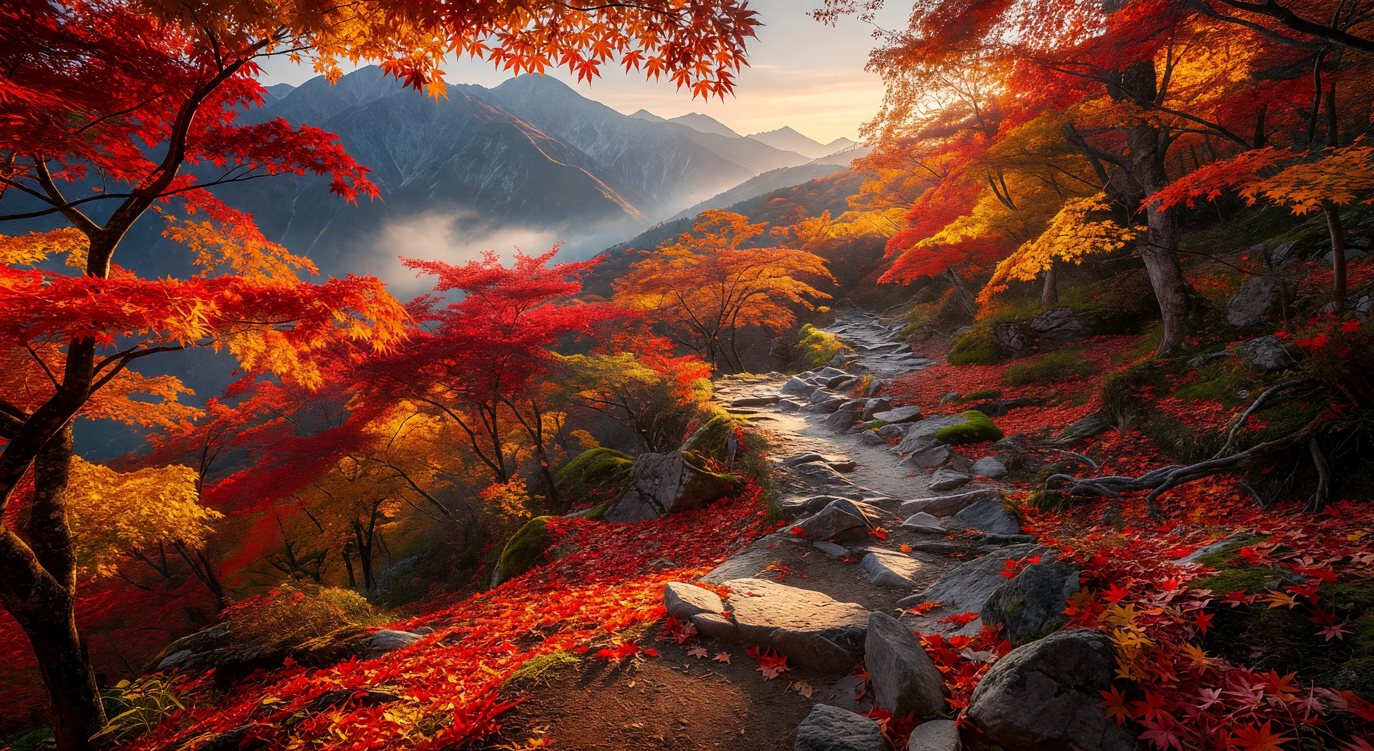 Japan Alps summer ridge walk